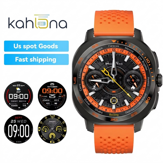 Smart Watch AM32 AMOLED 1.43", 3ATM Waterproof