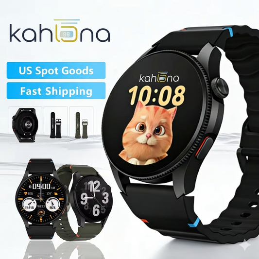 Smartwatch 1.43" AMOLED Ai Voice/Bluetooth 3ATM Waterproof