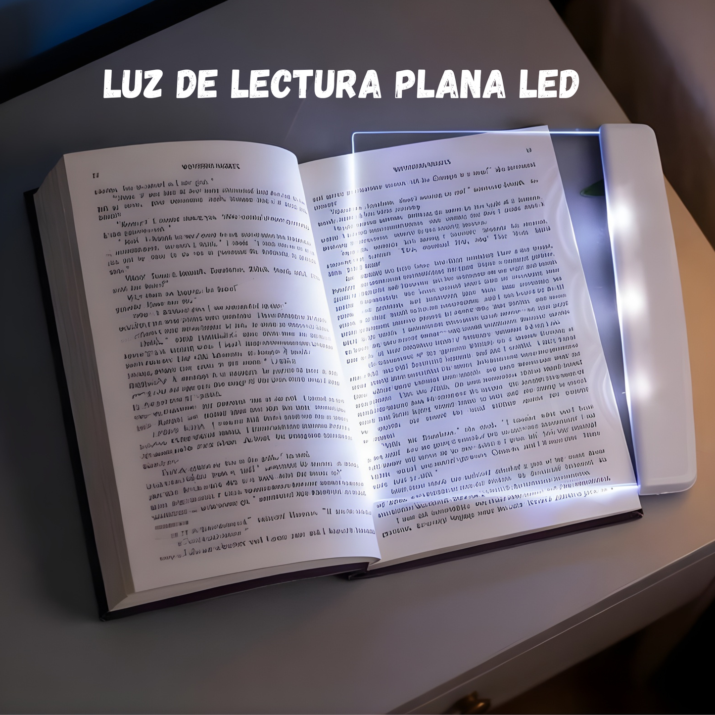LUZ DE LECTURA PLANA LED