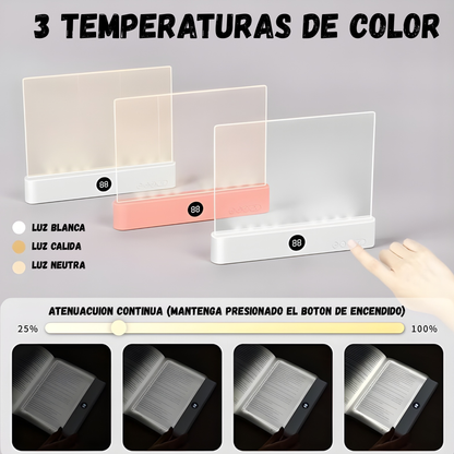 LUZ DE LECTURA PLANA LED