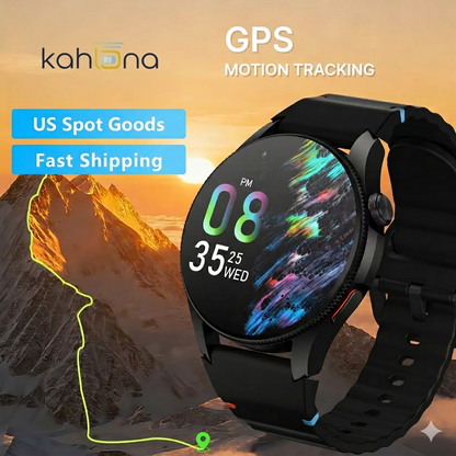 Smartwatch 1.43" AMOLED Ai Voice/Bluetooth  3ATM Waterproof