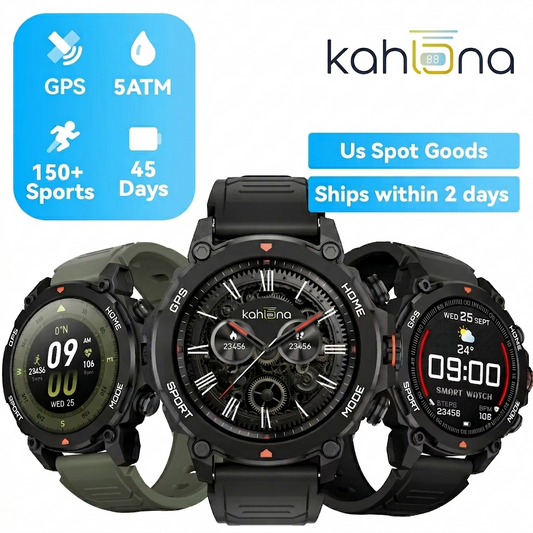 2026 Newest Smart Watch 1.43" HD Screen Bluetooth Call Fitness Tracker Heart Rate SpO2 5ATM