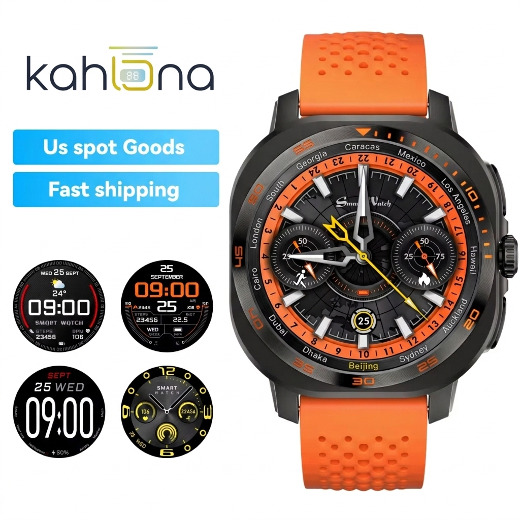 Smart Watch AM32 AMOLED 1.43", 3ATM Waterproof