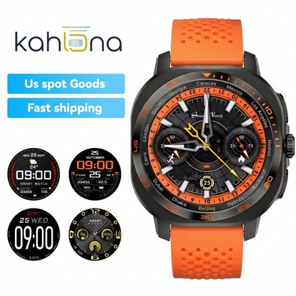 Smart Watch AM32 AMOLED 1.43", 3ATM Waterproof
