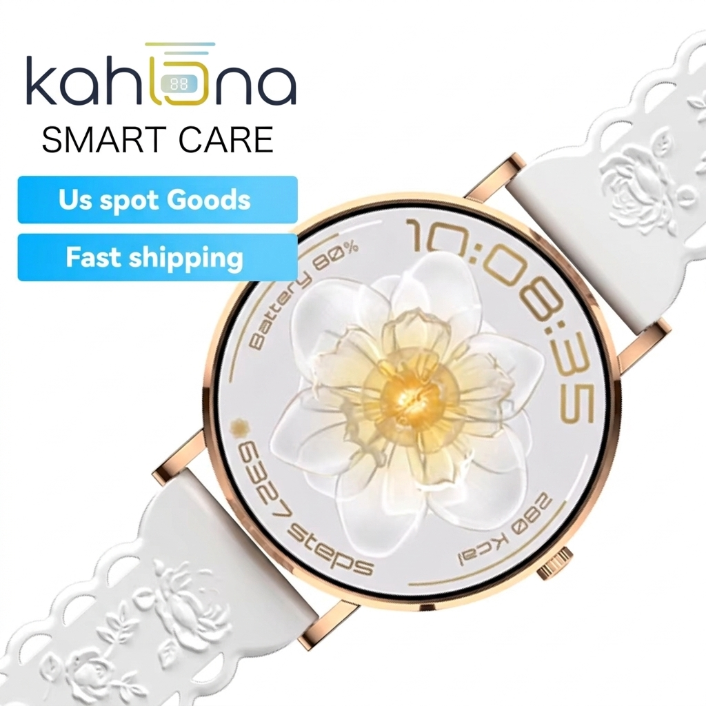 Smart Watch with Heart Rate, SpO2, 3ATM for Swimming, Running & Daily Wear