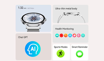 Smart Watch with Heart Rate, SpO2, 3ATM for Swimming, Running & Daily Wear