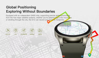 Smartwatch 1.43" AMOLED Ai Voice/Bluetooth  3ATM Waterproof